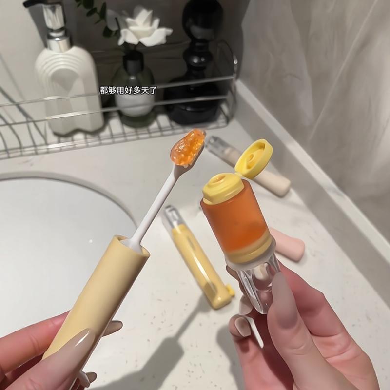 折叠便携迷你牙刷套装