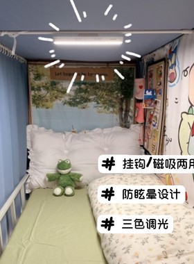 宿舍悬挂充插两用床上灯