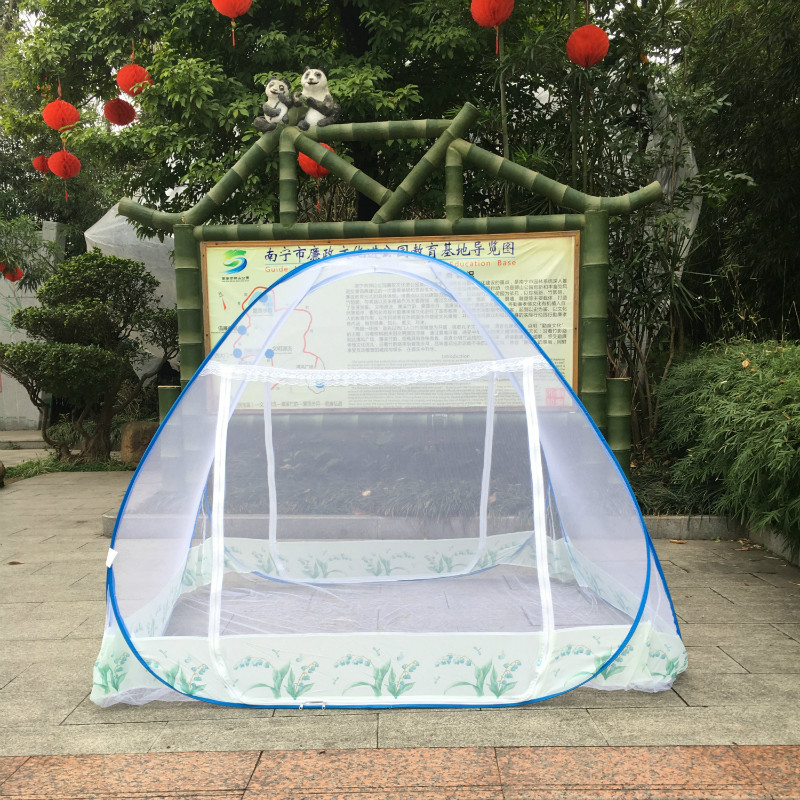 户外免安装便携式折叠蚊帐图片