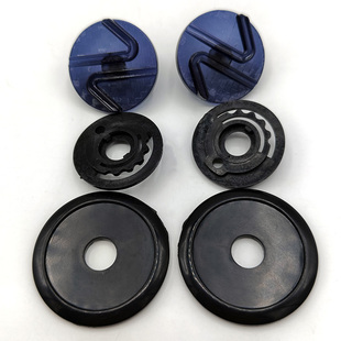 电动车摩托车头盔挡风镜面罩固定卡扣安全帽螺丝旋钮底座耳盖配件