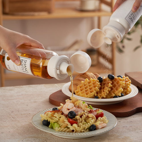 多功能密封调味瓶胡椒粉孜然撒料瓶家用厨房油瓶醋瓶玻璃瓶储存罐