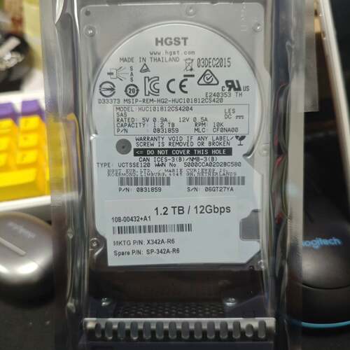 可维修NET-APP X342A-R6 1.2T 12GB 108议价