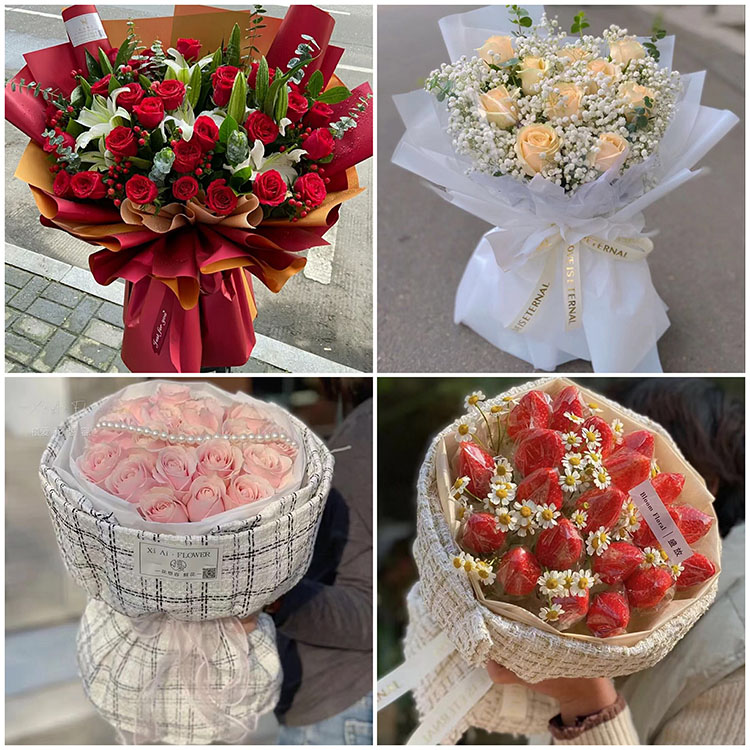 察哈尔右翼前旗右翼中旗鲜花速递同城七夕表白玫瑰花束送女友老婆