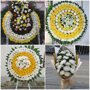 防城港市东兴市上思县鲜花同城送灵堂殡仪馆白事花圈祭奠丧事花蓝