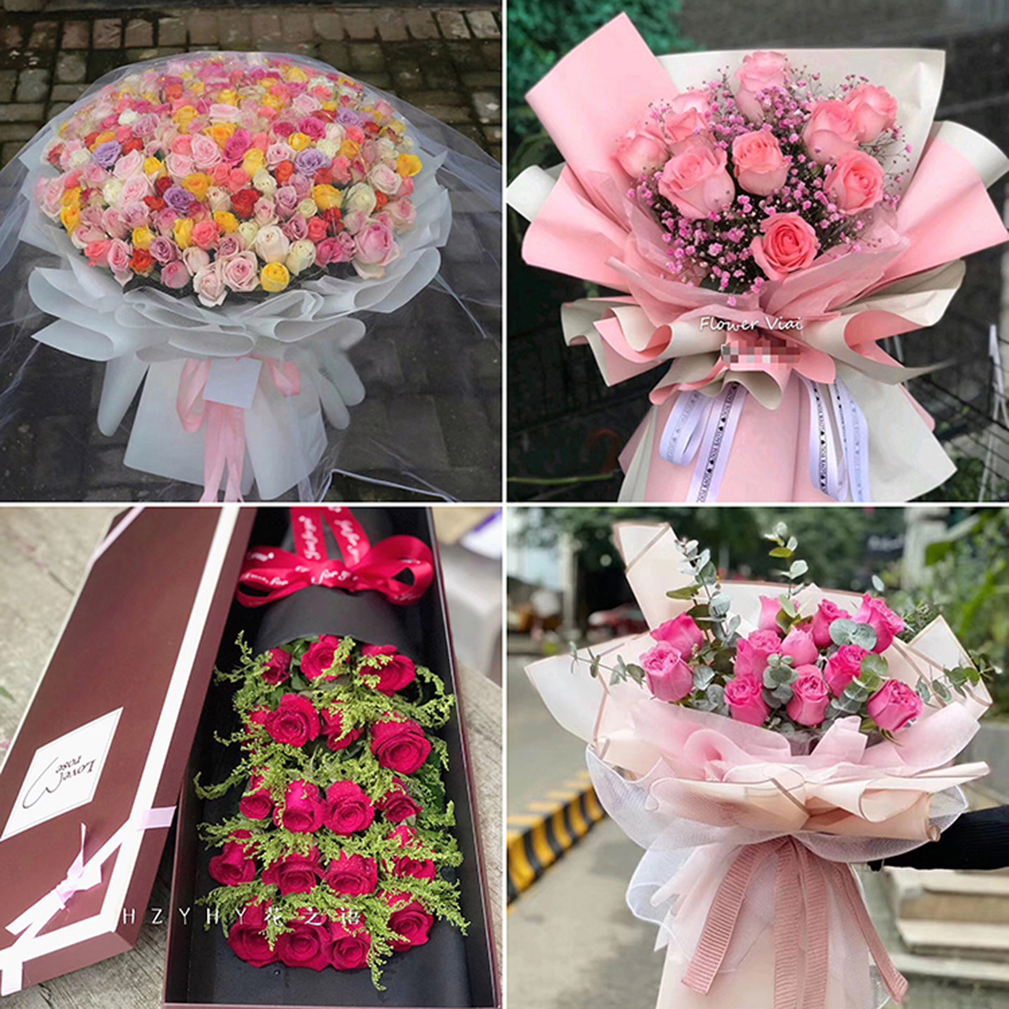 北京昌平区大兴区同城配送鲜花速递情人节生日玫瑰花束送女友老婆