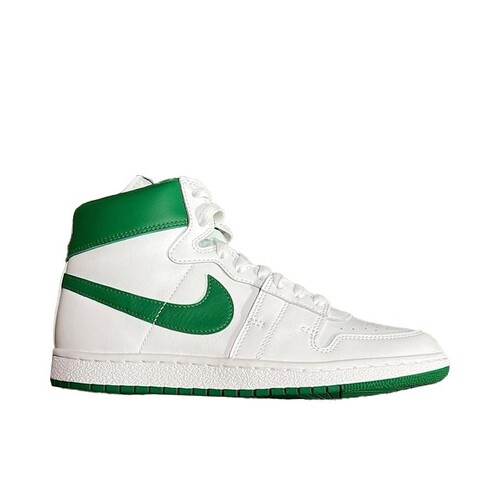 Nike男子皮质白绿复古高帮休闲篮球鞋DX4976-103