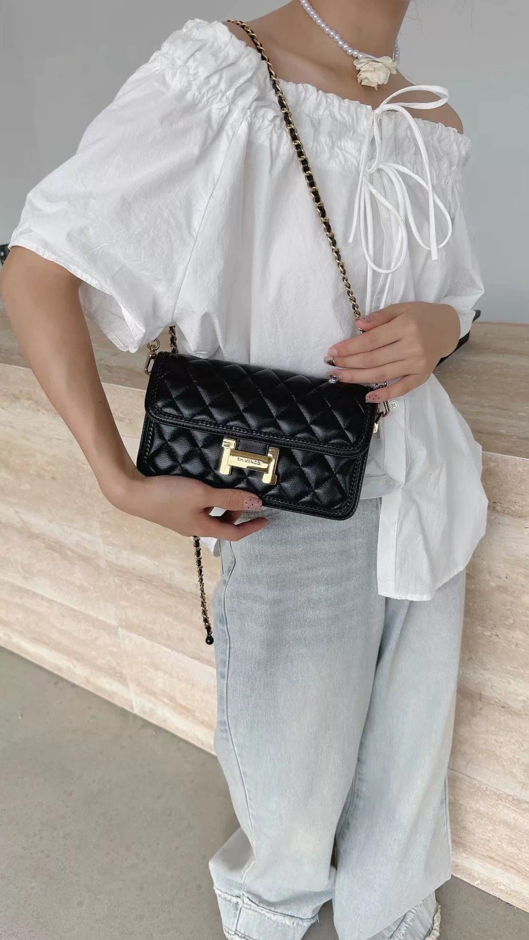 2026新款小香风菱格链条包女气质百搭单肩斜挎小方包潮流真皮女包,箱包皮具/热销女包/男包,通用款女包,淘宝优惠券,粉丝福利购,淘宝优惠卷