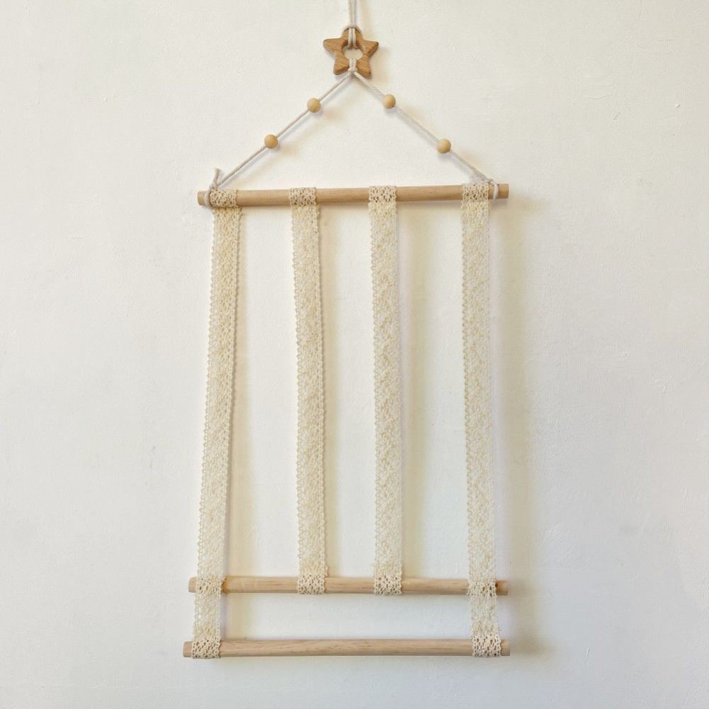 儿童发夹收纳神器壁挂式墙上头箍夹子展示架发饰整理好物简约创意