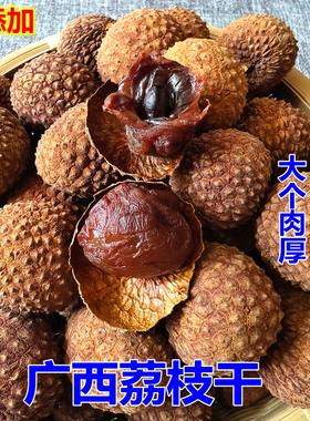 【新货】荔枝干广西博白特产农家鸡嘴荔枝肉干核小肉厚500g包邮