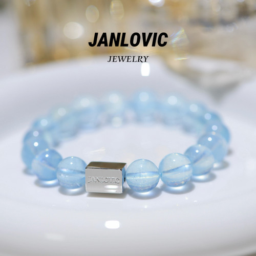 ANLOVIC红手天然果冻高级手链手串男女同款轻品本命年礼守护石
