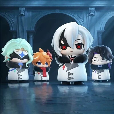 正版原神盲盒愚人众执行官Q版盒