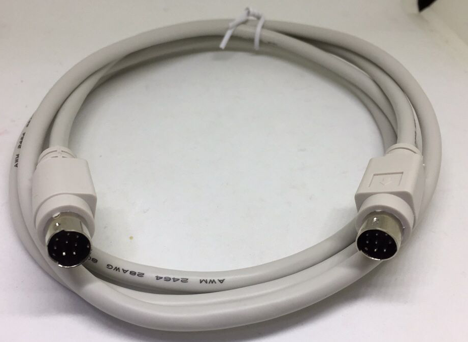 plc 圆头8针线 mid8针 数据线 小8针 8芯 伺服器 1.5米3米5米10米