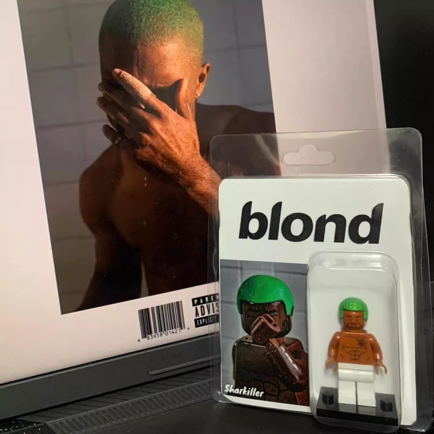 现货Frank Ocean积木挂件法海积木《Blonde》积木Sharkiller积木