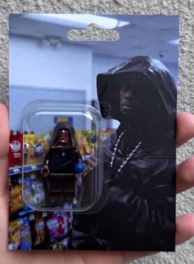 现货Playboi Carti积木挂件玩少钥匙扣《2024》挂卡Sharkiller