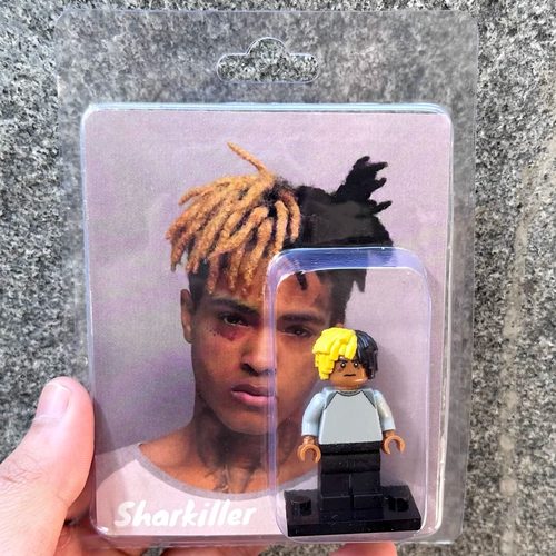XXXtentacion积木挂件《Look At Me！》积木钥匙扣Sharkiller积木