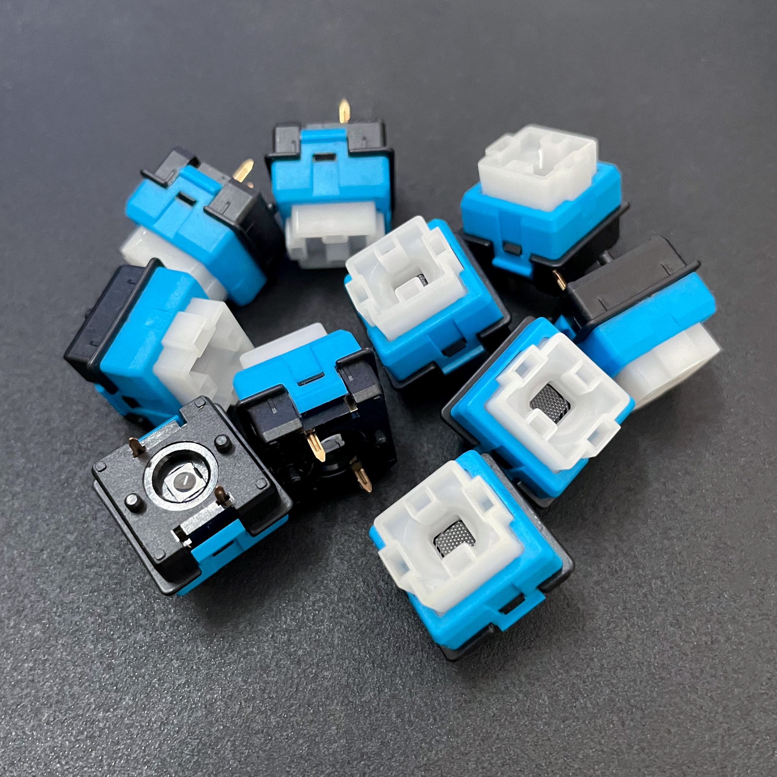 全新G910黑色白色开关