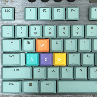 G913TKL键帽PBT材质WASD键帽