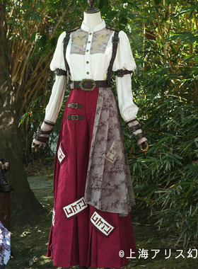 现货掉落【KS星箱设计x東方Project】藤原妹红·套装发夹腰链鞋夹