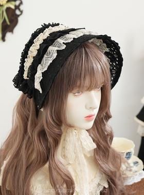 【KS星箱设计】一次简单的出游 · 优雅蕾丝花边波奈特帽bnt