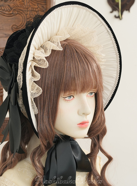 【KS星箱设计】ChevalDoll·秋冬复古蕾丝蝴蝶结丝绒波奈特BNT