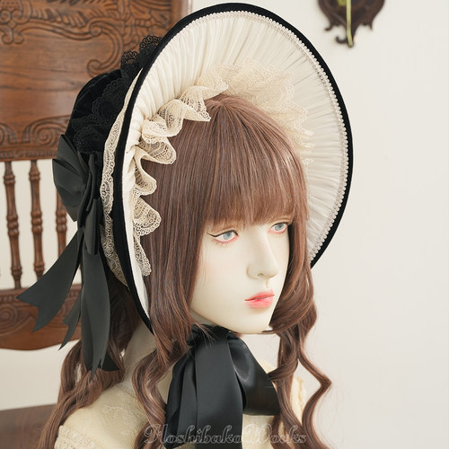 KS星箱设计丝绒bnt大帽檐帽子