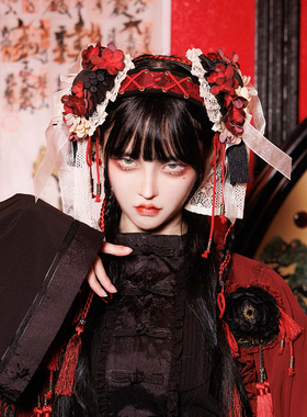 【KS星箱设计】繁花集 · 原创设计新中式中华风lolita发包边夹kc