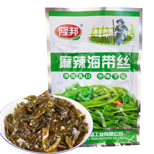 隆邦麻辣海带丝爽口下饭菜旅行办公室宿舍小袋凉菜速食菜佐粥16g