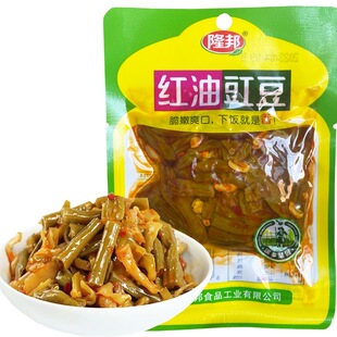 隆邦红油豇豆酸豆角下饭菜学生榨菜开味泡菜小菜酱腌咸菜