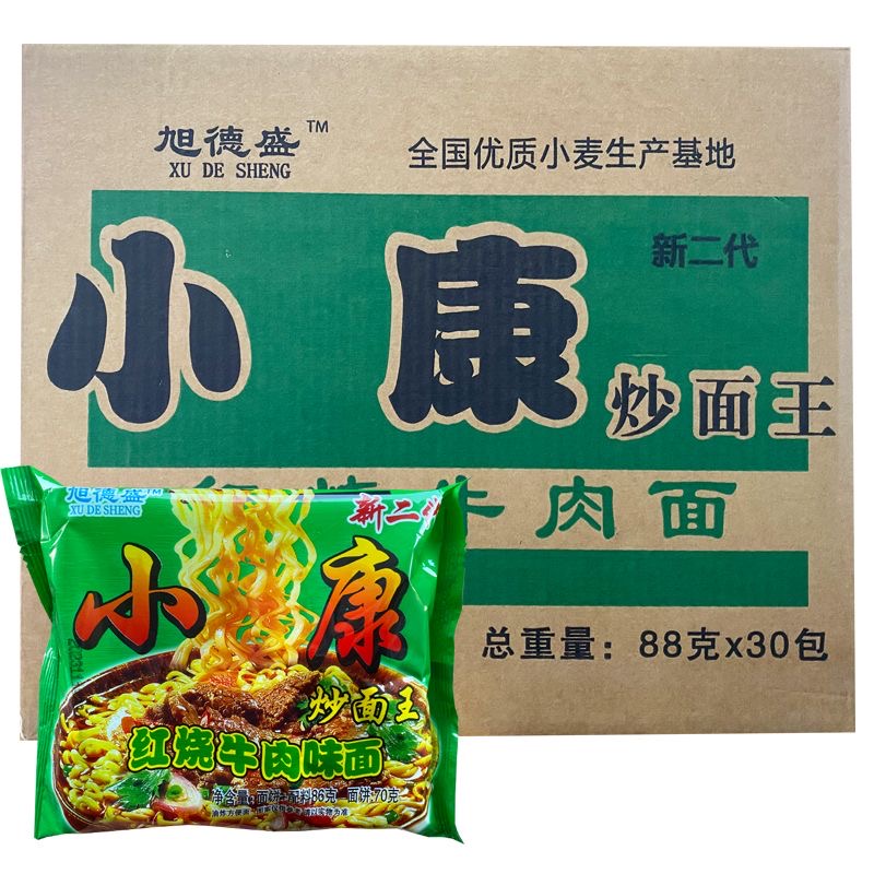 小康红烧牛肉面8090后经典