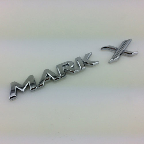 适用于新老款锐志改装后贴标 MARK-X字母车标MARKX英文后备箱标志