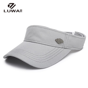 夏季出游空顶帽男女通用时尚遮阳帽户外沙滩遮阳帽百搭防晒显脸瘦