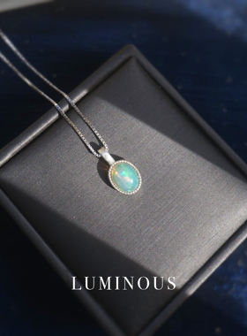 天然欧泊淡水baby珠原创气质复古