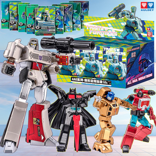 奥迪双钻AAE第二弹正版 盲盒变形金刚威震天可动系列模型手办玩具