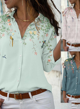 Fashion New Blouses Women Shirt Casual Tops For Ladies女衬衫