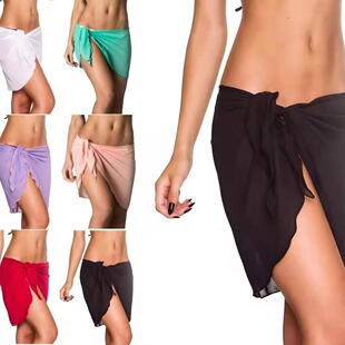 Women Wrap Cover Ups Suit Bikini Bathing Sarong Beach Skirt