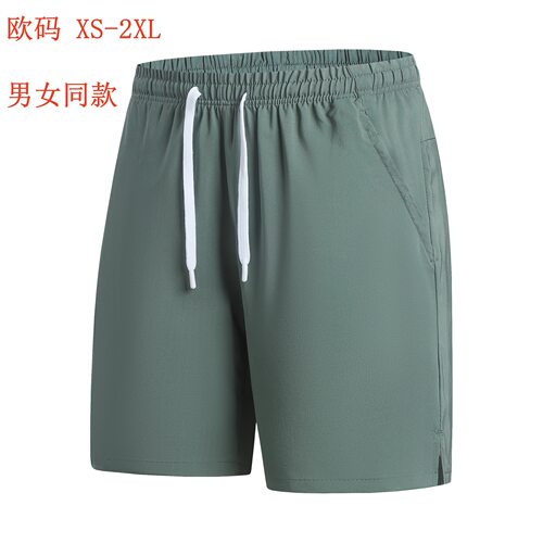 夏季速干短裤男女青年薄款沙滩裤