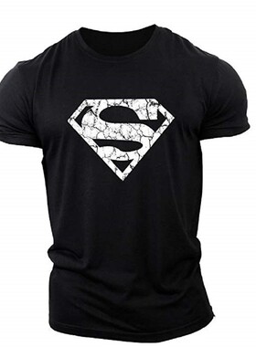 GYM T Shirt Tops tshirt for Men big Plus Size Summer shirts