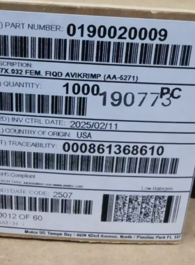 包邮开票！190020009 MOLEX原厂正品，现货实价,19002-0009