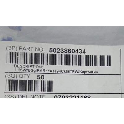 50包邮开票！5023860434 MOLEX原厂正品，现货出售 502386-0434零