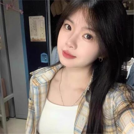 复古撞色格子衬衫上衣女2024新款女春秋季中长款宽松防晒衬衣