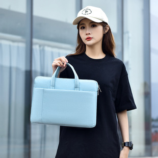 简约新款 笔记本电脑包简约手提包商务手提公文包可加印logo批发