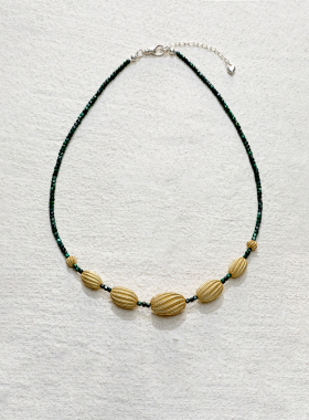 Apt 26SS 金色旋珠项链