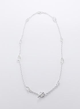 Apt702 2024SS新品 Link Necklace雕花串节项链 925纯银 小众手工