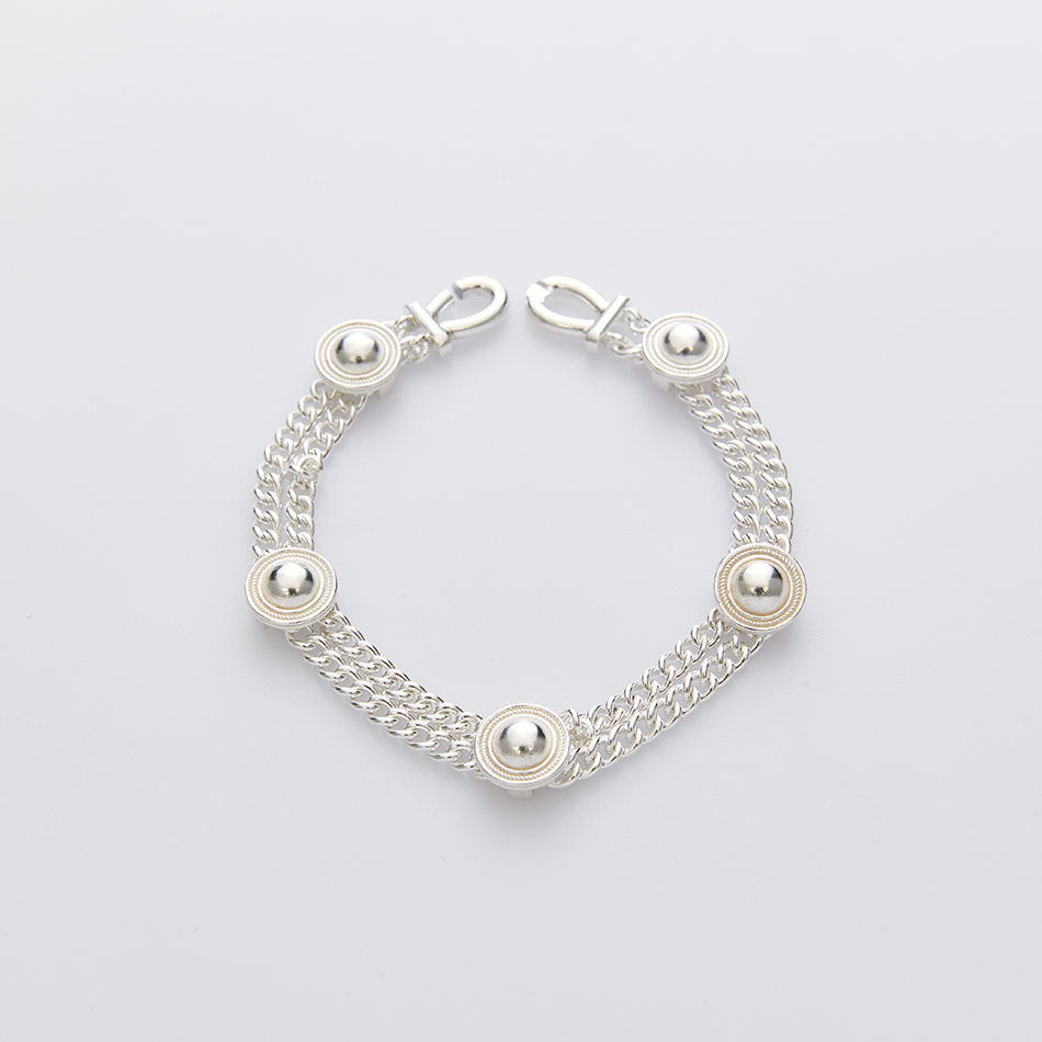 Apt702男女同款925纯银压银手工