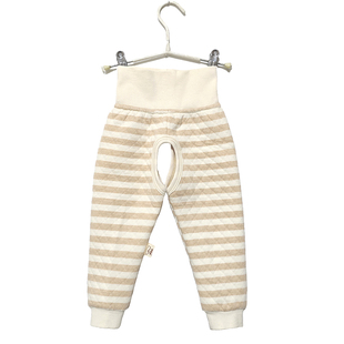 打底裤 天然彩棉纯棉高腰宝宝护肚开裆裤 保暖婴儿童加夹棉春秋冬季