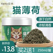 Catnip Loại bỏ bóng tóc làm sạch miệng Catmint bạc hà Thúc đẩy tiêu hóa của mèo cỏ mèo ăn nhẹ - Đồ ăn nhẹ cho mèo