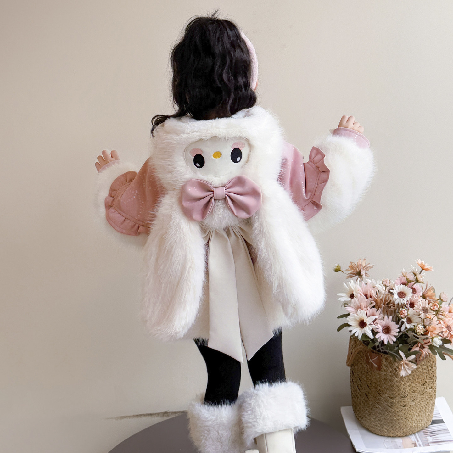 女童皮草外套2025新款洋气儿童秋冬加绒加厚保暖毛茸茸美乐蒂冬装,童装/婴儿装/亲子装,皮草/仿皮草,淘宝优惠券,粉丝福利购,淘宝优惠卷