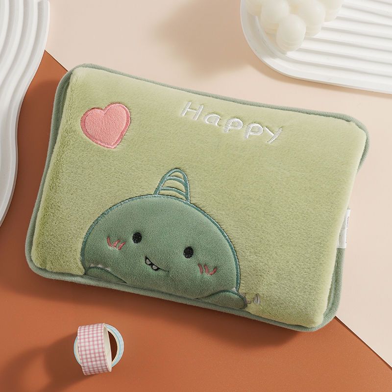 新款卡通冬季热水袋插手拆洗热水袋卡通加厚手套学生冬季加厚保暖