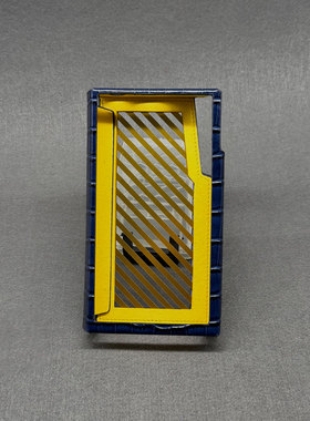 MTOCASE定制 适用于艾巴索DX340 真皮保护皮套 鳄鱼纹牛皮墨蓝色