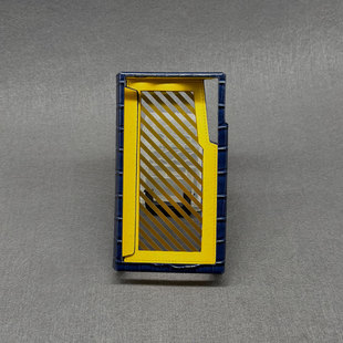 MTOCASE定制 适用于艾巴索DX340 真皮保护皮套 鳄鱼纹牛皮墨蓝色